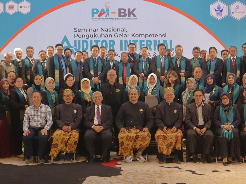 SEMINAR NASIONAL & PENGUKUHAN GELAR KOMPETENSI AUDITOR INTERNAL TAHUN 2024 - BATU, JAWA TIMUR